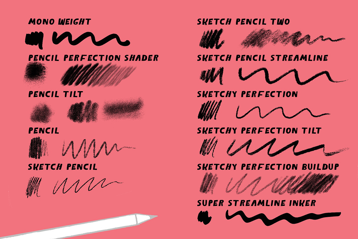 Hodge Podge Brushes for Procreate, a Brush Add-On by studio.pancz (Photo 3 of 5)