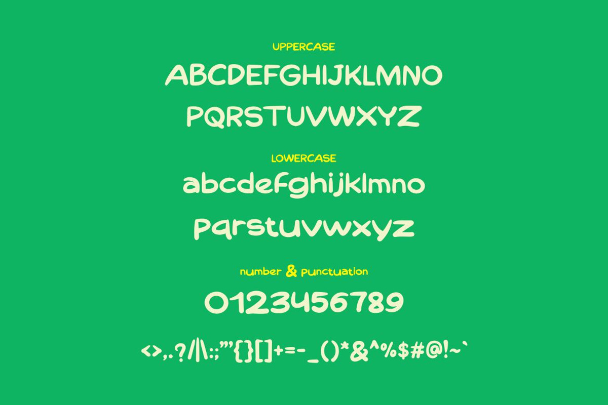 Aceboc - Playful Display Font, a Script Font by Ary_ngeblur (Photo 2 of 5)