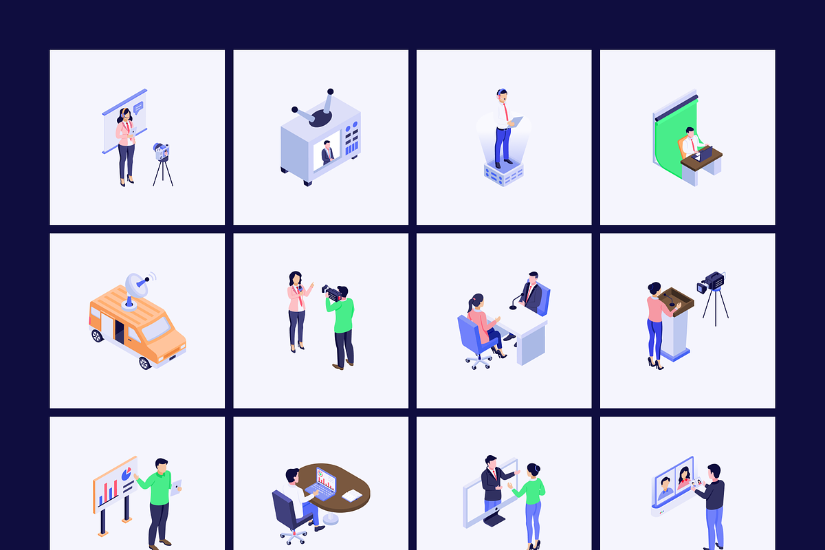 Corporate and Enterprise Bundle, a Finance Illustration by Vectors Market (Photo 11 of 12)
