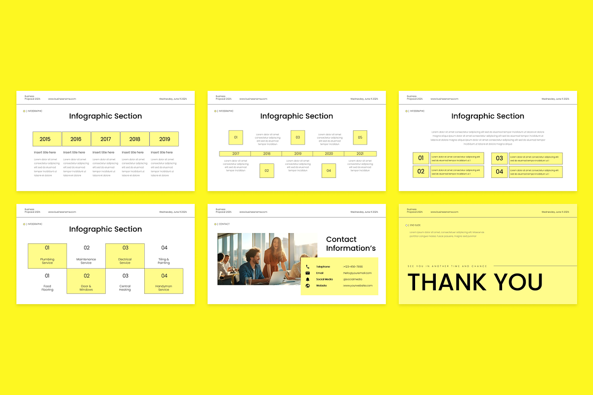 Minimalist Business Proposal, a Presentation Template by SquidPixey (Photo 5 of 6)