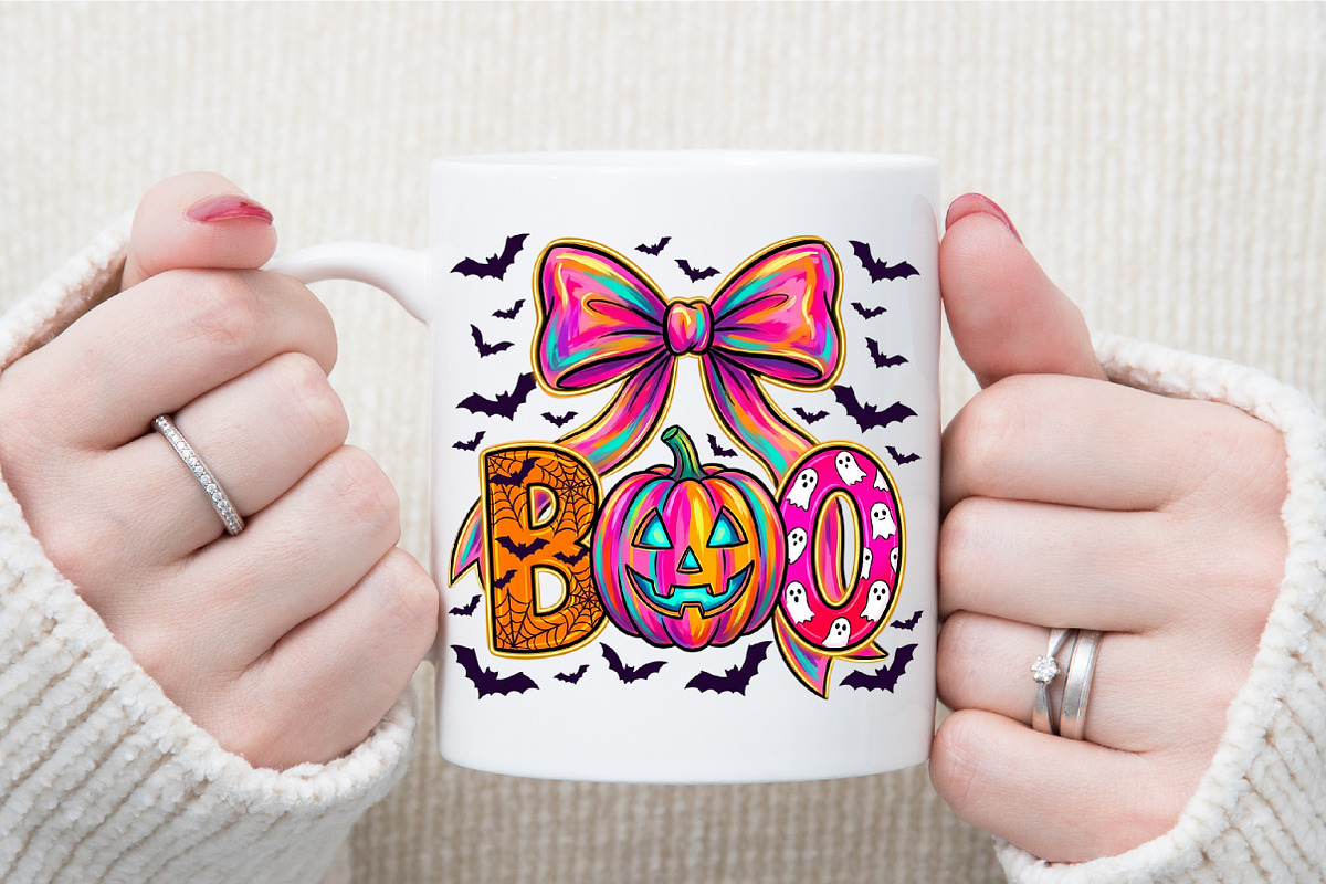Halloween Boo PNG Coquette Pumpkin, a Work Illustration by Sublimation Artist (Photo 7 of 9)