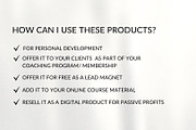 Coaching Bundle EBooks mrr plr, a Brochure Template by CopertiniStudio (Thumbnail 3 of 10)