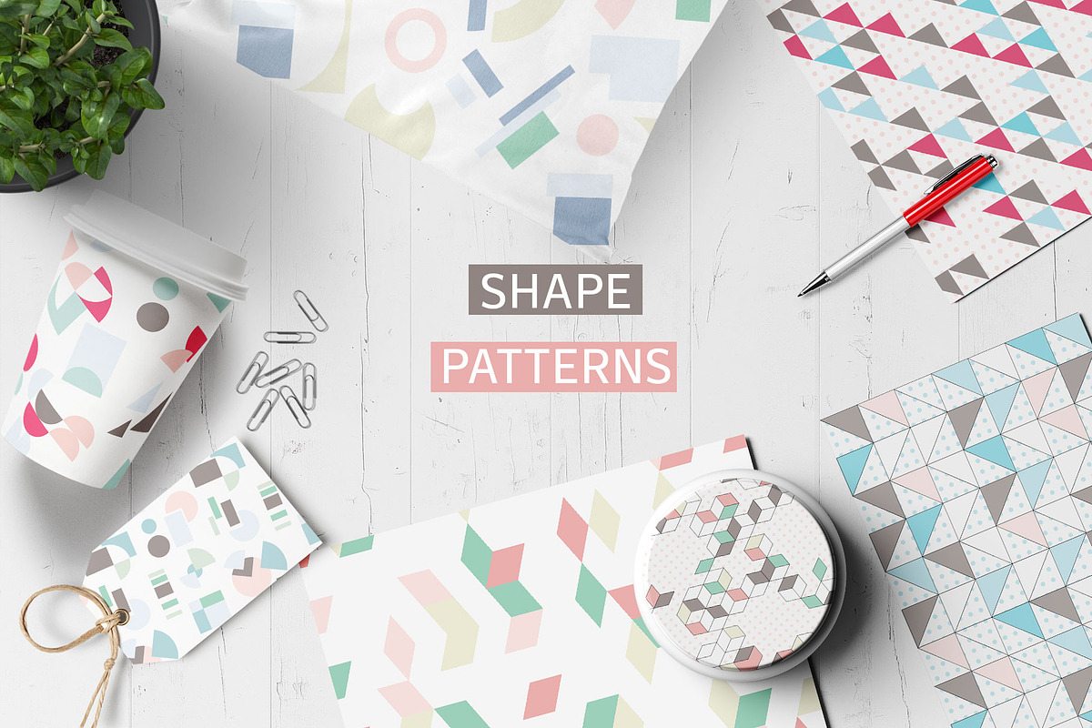 75% OFF Geo Shapes Bundle, a Pattern Graphic by ItsDianaDesign (Photo 20 of 20)