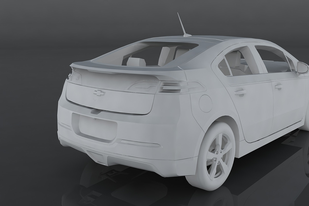 Chevrolet Volt, a Cars & Vehicle 3D Model by valtriiu (Photo 11 of 12)