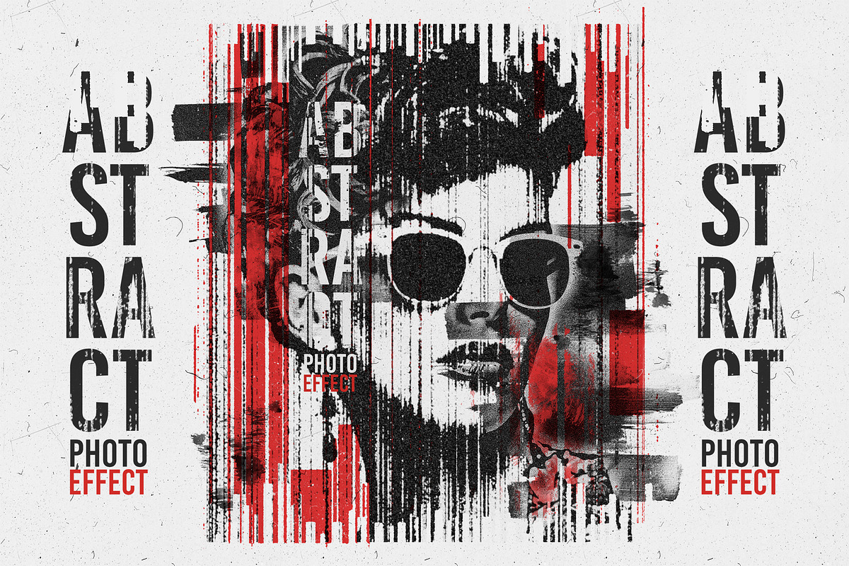 Abstract Poster Art Photo Effect PSD, an Action Add-On by iHemalaya (Photo 2 of 7)