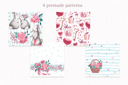 Valentine bunny kit, an Animal Illustration by Funnystore (Thumbnail 10 of 14)