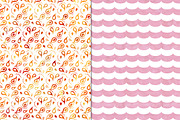 Warm Watercolor Polka Dot Patterns, a Pattern Graphic by Paper Element (Thumbnail 5 of 5)