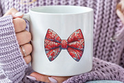 Watercolr Tie Bow Design Bundle, a Seasonal Illustration by Rose Art (Thumbnail 7 of 7)
