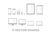 Minimalist Apple Devices Vectors, an Icon by Eloy Valverde (Thumbnail 2 of 3)