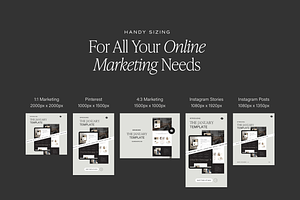 Website Marketing Template Bundle