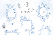 INSECTS & FLOWERS line art set, a Decorative Illustration by Yuliia Lashevska (Thumbnail 6 of 12)