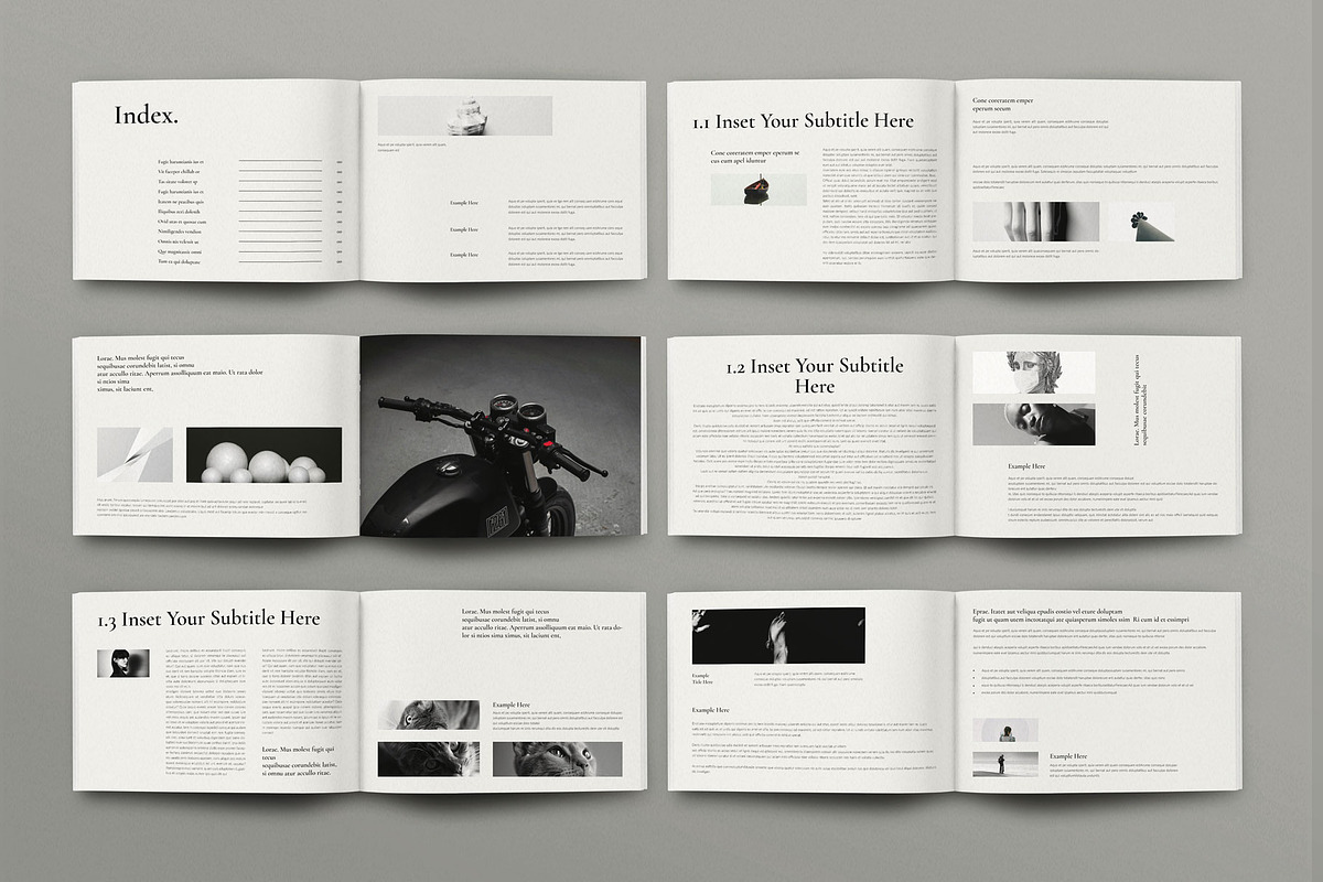 Book Title Landscape Layout, a Brochure Template by Seeing-art (Photo 12 of 13)