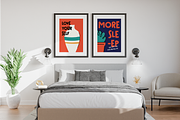 Bedroom Poster Wall Art Prints, an Object Graphic by digitalsbydepi (Thumbnail 6 of 8)