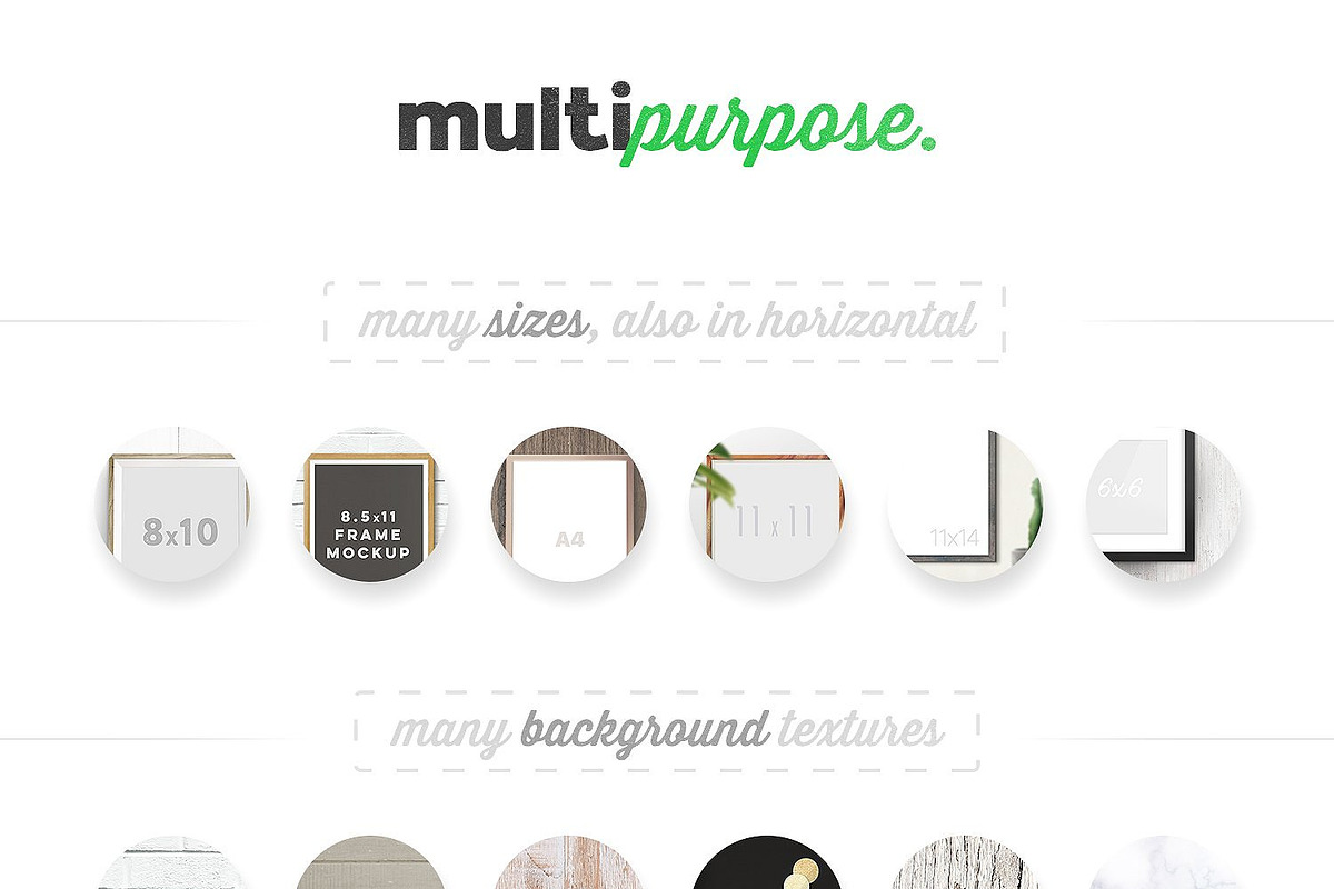 Framezilla. 30 Frame Mockups, a Mockup by Frisk Shop (Photo 2 of 9)