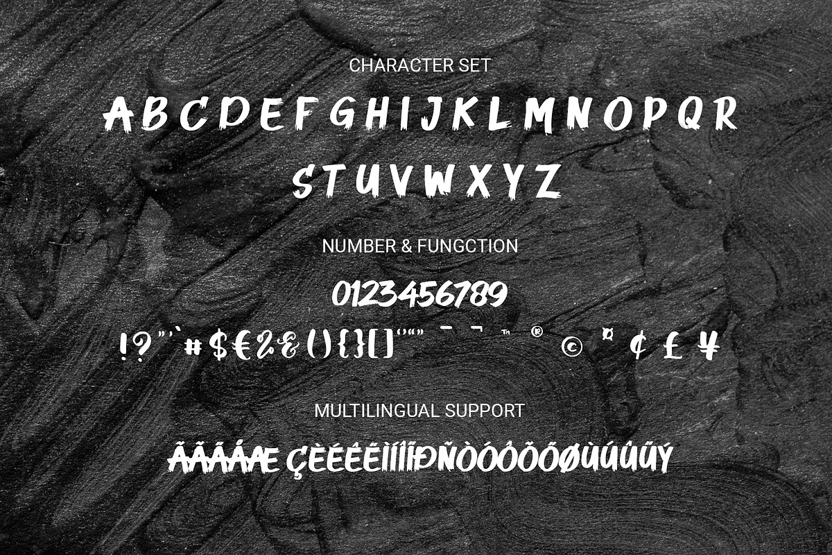 OKE BRUSH - Brush Handwritten Font, a Font by RHD Creative Studio (Photo 10 of 10)