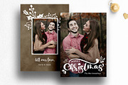 Christmas Card Psd Template 13, a Card Template by Nifty Template Studio (Thumbnail 4 of 10)