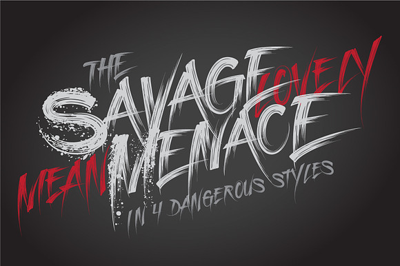 Graffiti Fonts | Strokes Family preview 6
