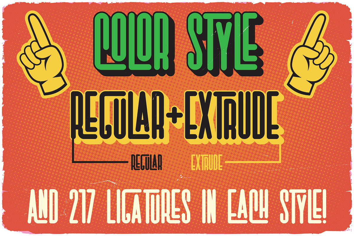 Cool Age Ligature Label Font, a Sans Serif Font by JumboDesign (Photo 6 of 6)