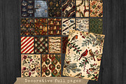 Victorian Christmas Junk Journal KIT, a Seasonal Illustration by ThatsDesignArt (Thumbnail 9 of 20)