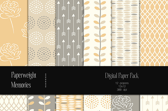 Patterned Paper - Dandelion Dance preview 2