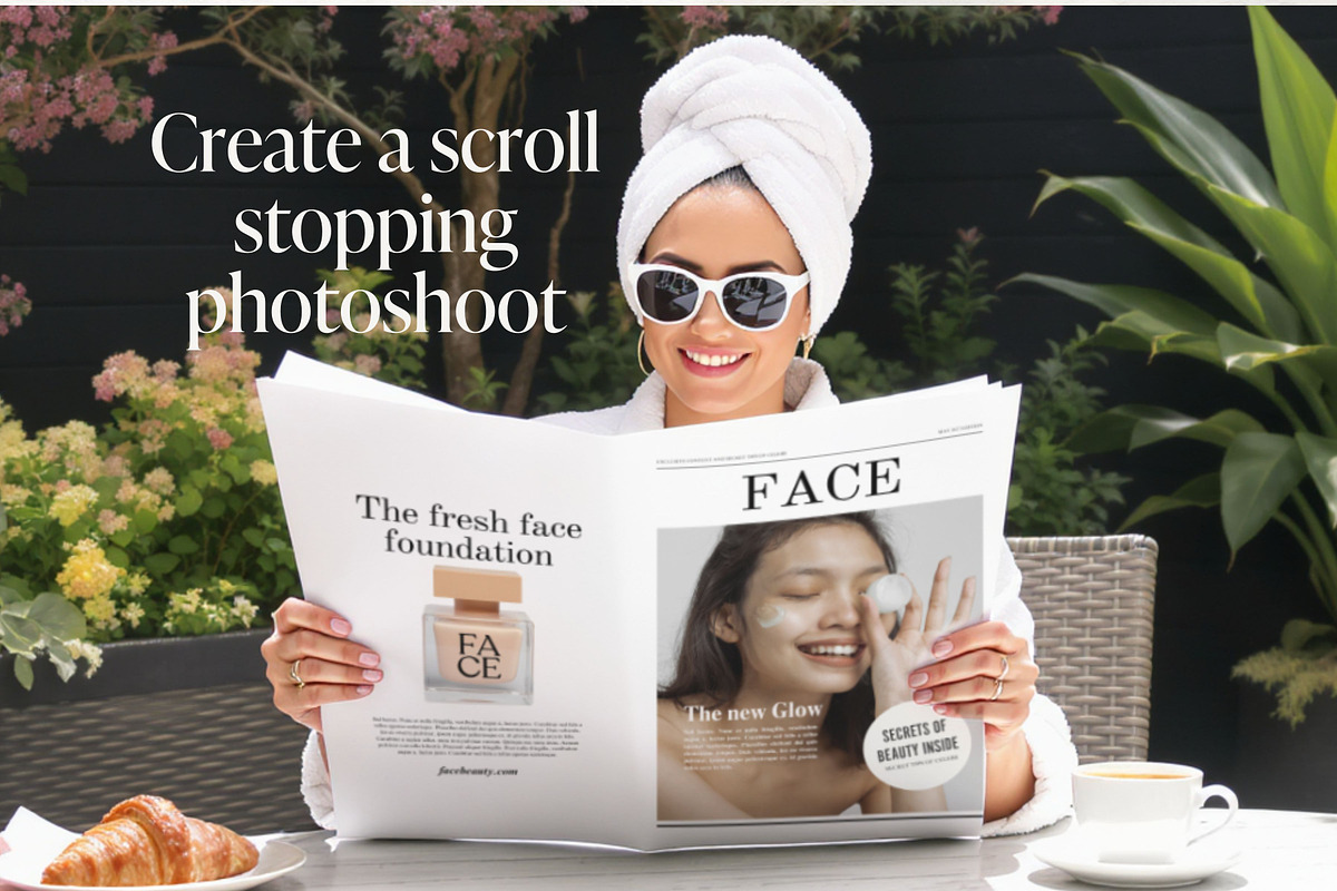 Colour Newspaper Template Canva Edit preview 4