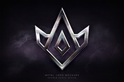 Metal Logo Mockups, a Branding & Logo Template by Andrew Skoch Design (Thumbnail 4 of 6)