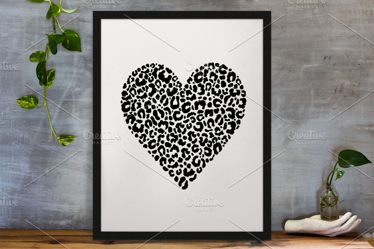 Leopard Pattern Silhouette SVG, a Texture Illustration by newminddesign (Photo 3 of 3)