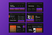 Black Gradient Project Proposal PPT, a Presentation Template by Aiyari Graphic (Thumbnail 3 of 5)