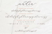 Nadia Script | Lovely Calligraphy, a Script Font by WDfont (Thumbnail 4 of 10)