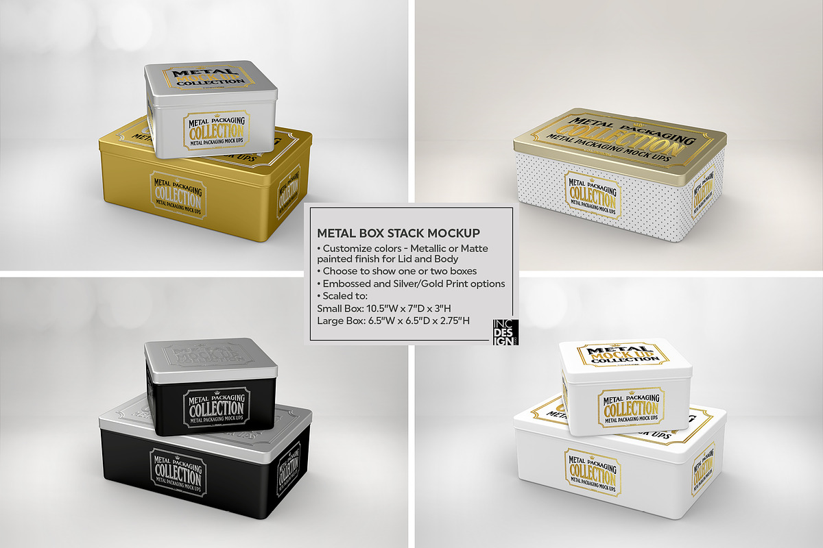 Vol4. Metal Can Mockup Collection, a Packaging Mockup by INCDesign (Photo 18 of 21)