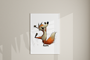 40 Quirky Fox Clipart Set, an Animal Illustration by Pati Charm Studio (Thumbnail 7 of 8)