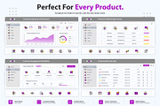 CRM Dashboard Icons, an Outline Icon by vexper (Thumbnail 6 of 10)