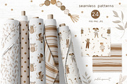 NEWBORN baby illustration & patterns, an Animal Illustration by polikarpovaart (Thumbnail 9 of 13)