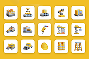 3D Animated Manufacturing Icon Set, a Scene 3D Model by Flat Icons (Thumbnail 3 of 5)