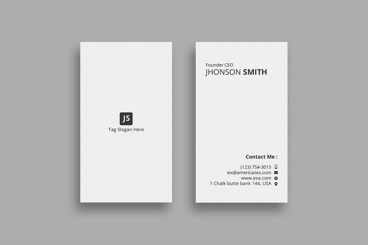 Business Card Template, a Business Card Template by Helal Shop (Photo 7 of 12)