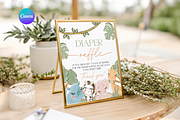 Diaper Raffle Sign and Tickets, an Invitation Template by Digital_Mind (Thumbnail 1 of 4)