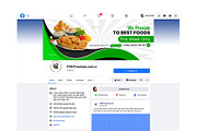 Food Facebook Cover Bundle, a Marketing Template by Photoshop Action (Thumbnail 2 of 13)