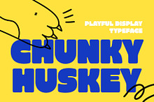 Retro Sans - Chunky Huskey