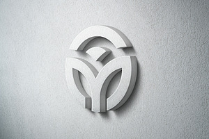 Stone Signage Logo Mockup