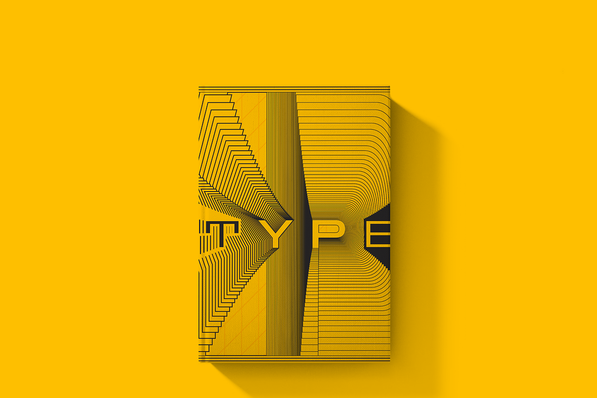Modern Optical Typography Poster Set, a Poster Template by NJ Himel (Photo 40 of 40)