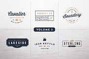 Vintage Logo Kit:  Volume Three, a Branding & Logo Template by Hustle Supply Co. (Thumbnail 2 of 4)