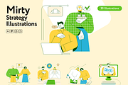 Mirty Strategy Illustration, a Work Illustration by Welovegraphics (Thumbnail 7 of 7)