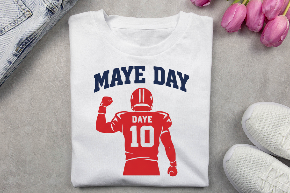 Drake Maye New England Football PNG, a Graphic by Vector Portal (Photo 6 of 6)