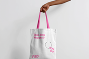 Insanely Realistic Tote Bag Mockup, a Product Mockup by Mockupdaddy (Thumbnail 7 of 31)
