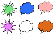 40 POP UP BUBBLES PNG BUNDLE, a Decorative Illustration by ClipArtTime (Thumbnail 3 of 3)