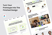 JobHive HR Recruitment Landing Page, a Landing Page Template by SquidPixey (Thumbnail 4 of 5)