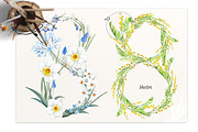 March 8, Watercolor Illustration Set, a Graphic by Lembrik's Artworks (Thumbnail 2 of 3)
