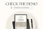 Canva Link in Bio Template, a Landing Page Template by Branding Babe Co. (Thumbnail 5 of 5)
