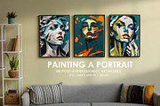 Painting a Portrait, a Decorative Illustration by Digital Art Creations (Thumbnail 6 of 7)