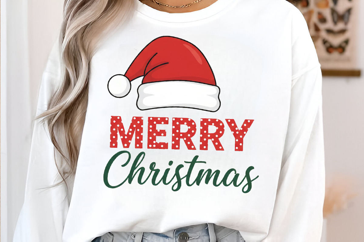 Merry Christmas Santa Hat Png, an Illustration by SinaCreation (Photo 5 of 7)